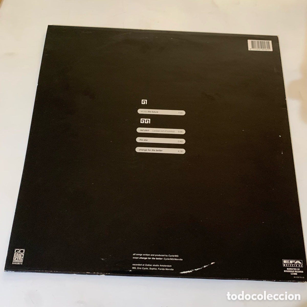 Discos de vinilo: maxi 12 Quazar &ndash; The Future de 1991 - Foto 2