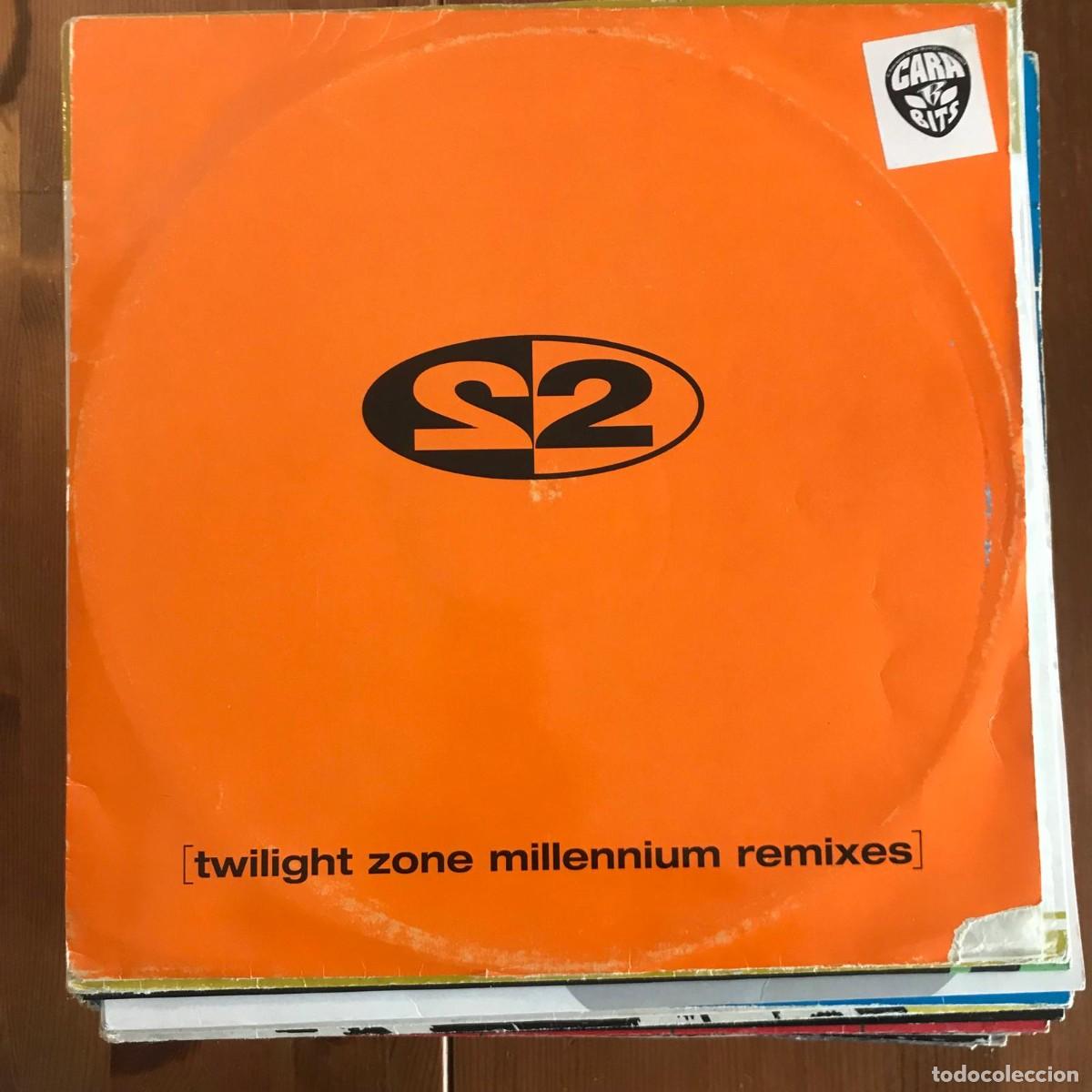 Discos de vinilo: 2 UNLIMITED - TWILIGHT ZONE MILLENNIUM REMIXES - 12&rdquo; MAXISINGLE BYTE 2000 - Foto 1