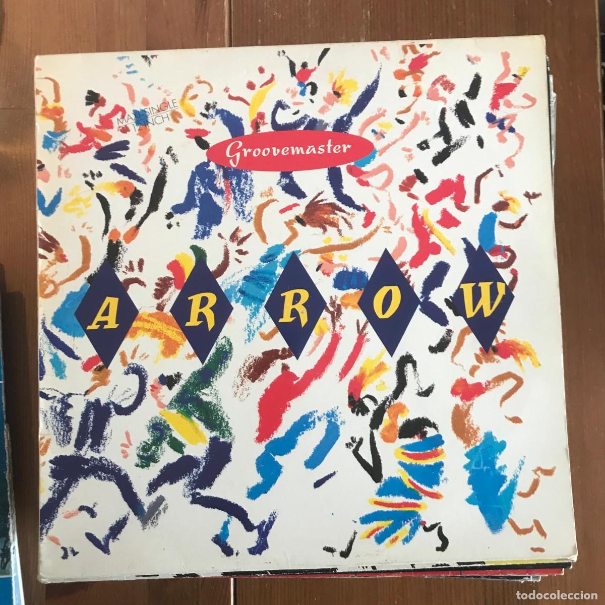 Discos de vinilo: ARROW - GROOVEMASTER - 12&rdquo; MAXISINGLE MANGO 1988 - Foto 1