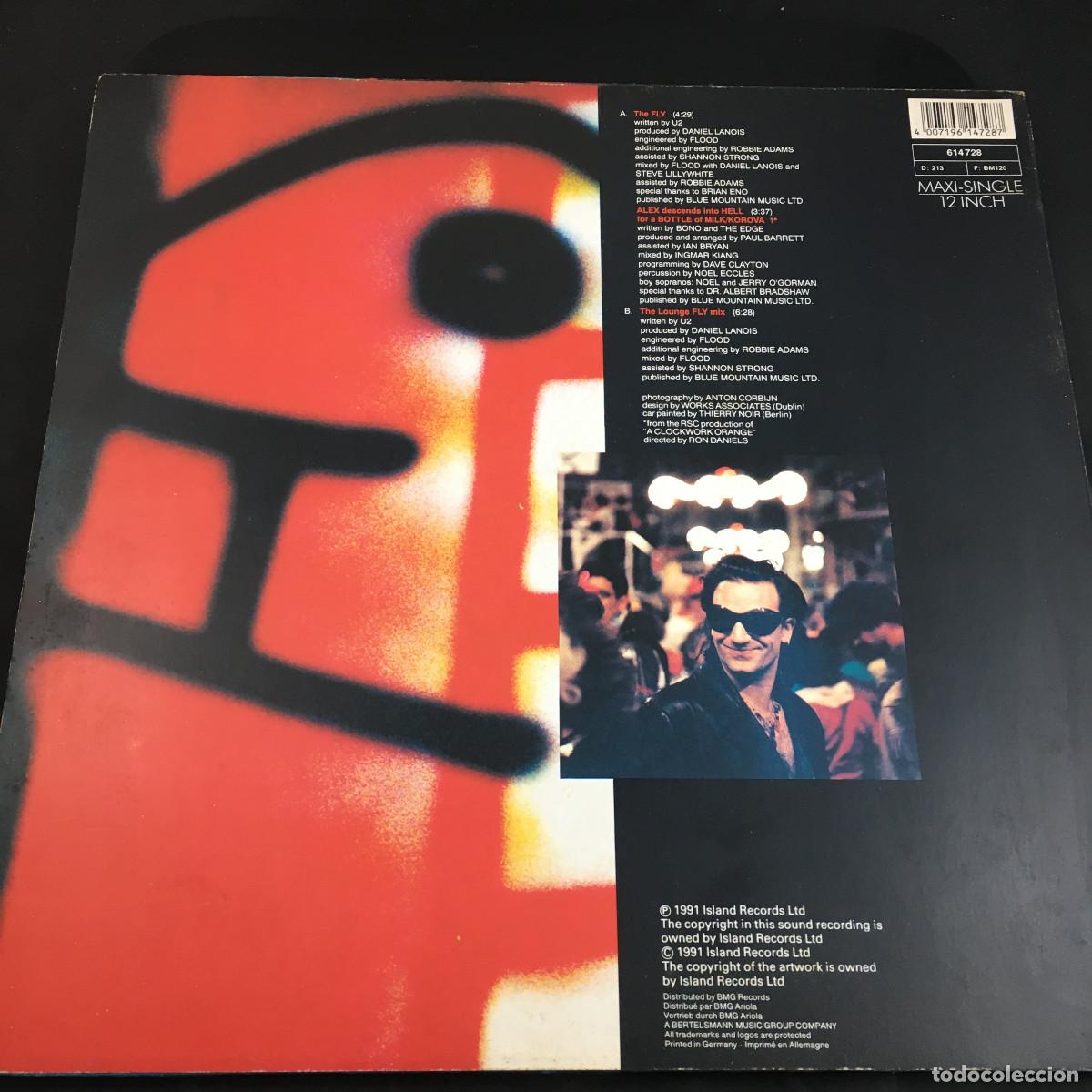 Discos de vinilo: U2 The Fly. Island Records 1991. Impecable. - Foto 2