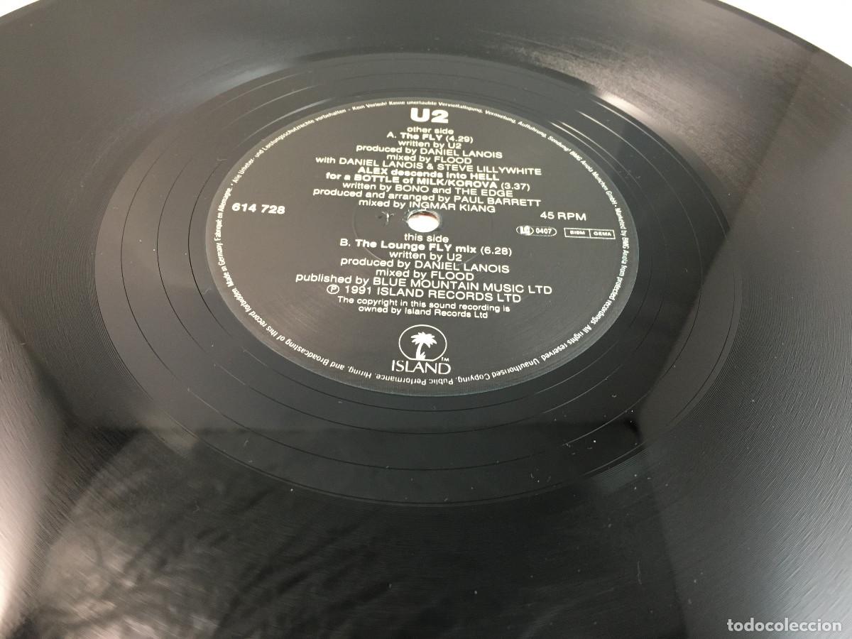 Discos de vinilo: U2 The Fly. Island Records 1991. Impecable. - Foto 5