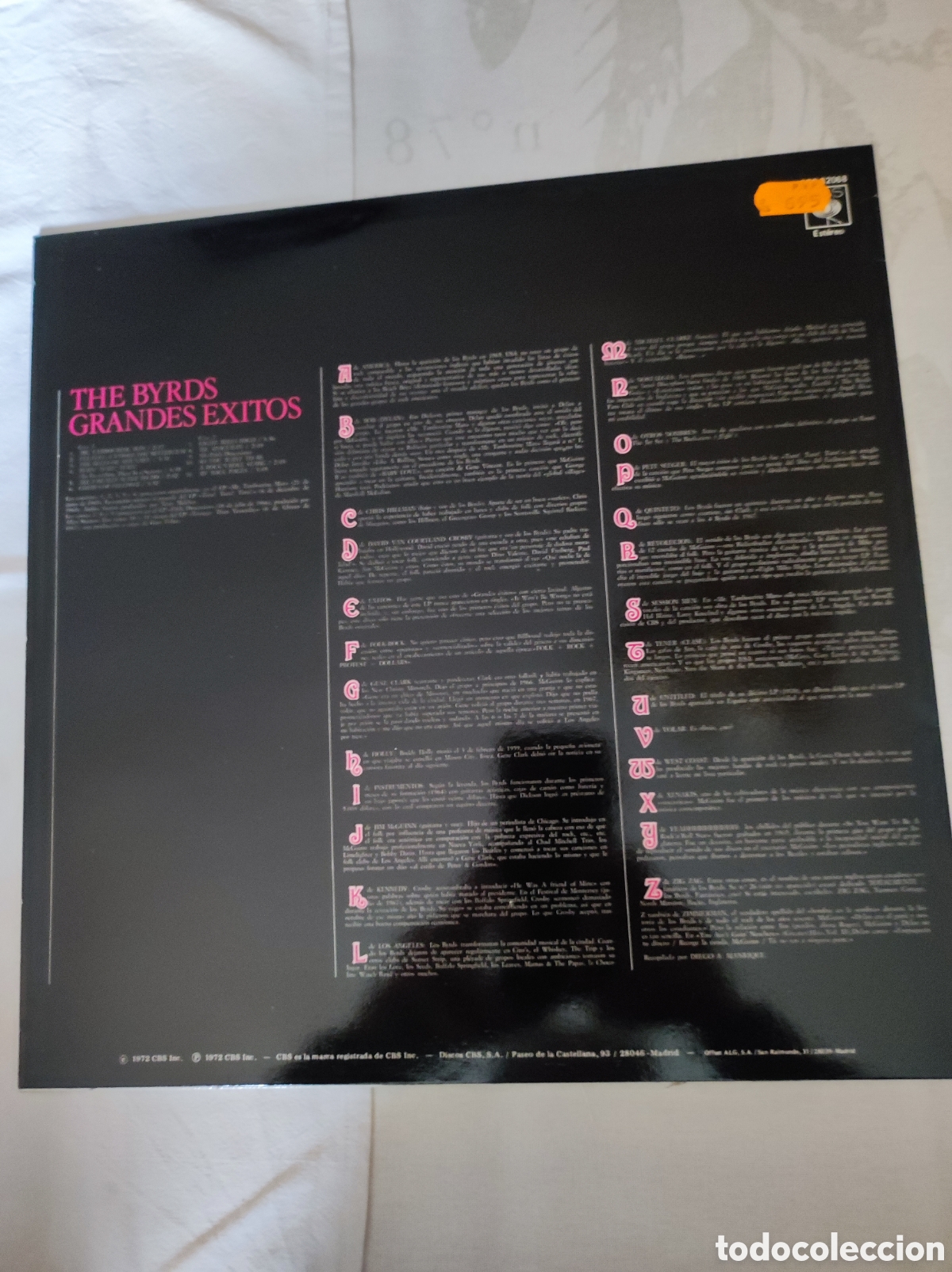 Discos de vinilo: THE BYRDS - GREATEST HITS - Foto 2