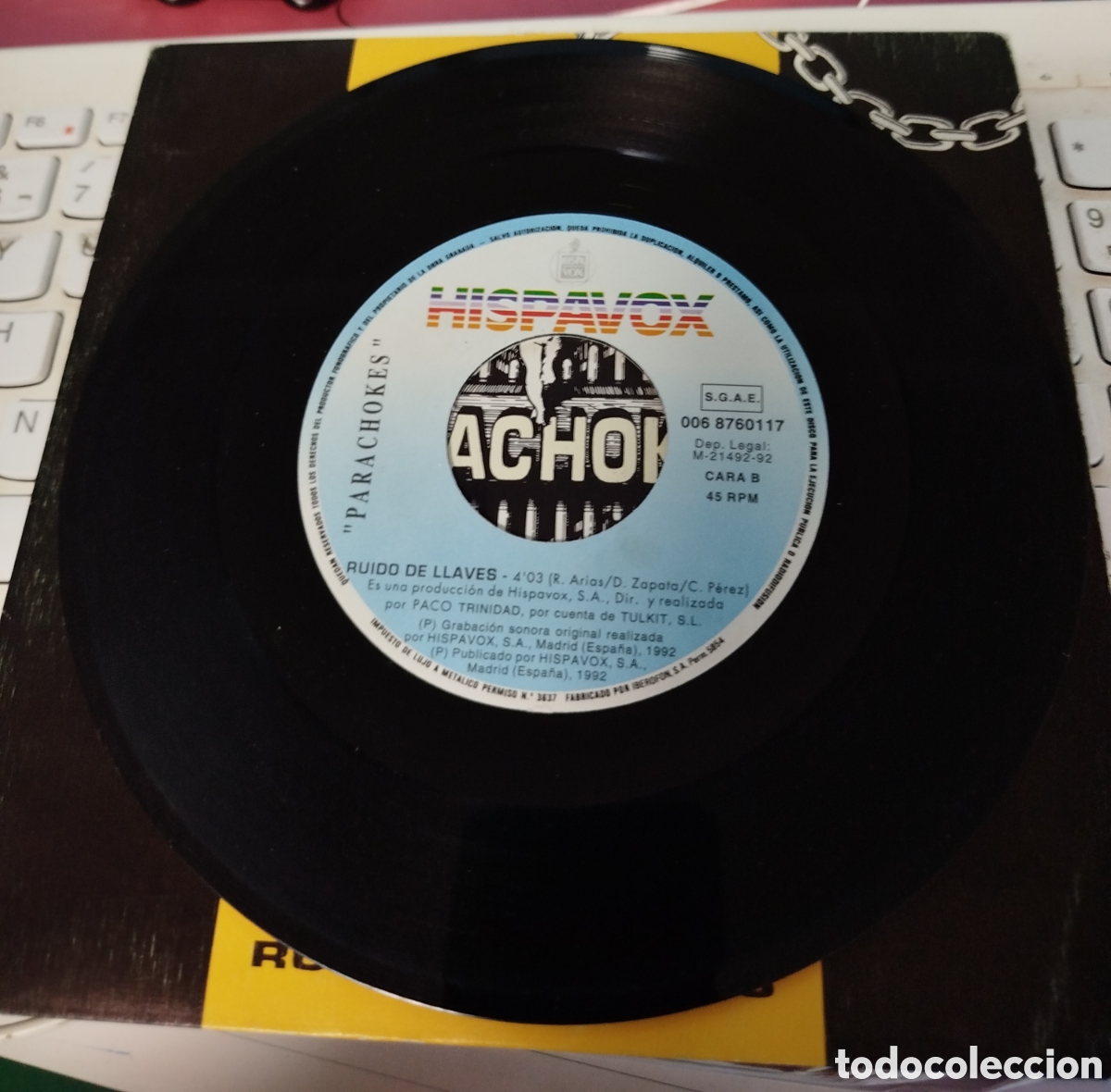 Discos de vinilo: Parachokes - Ruido de llaves - Foto 2