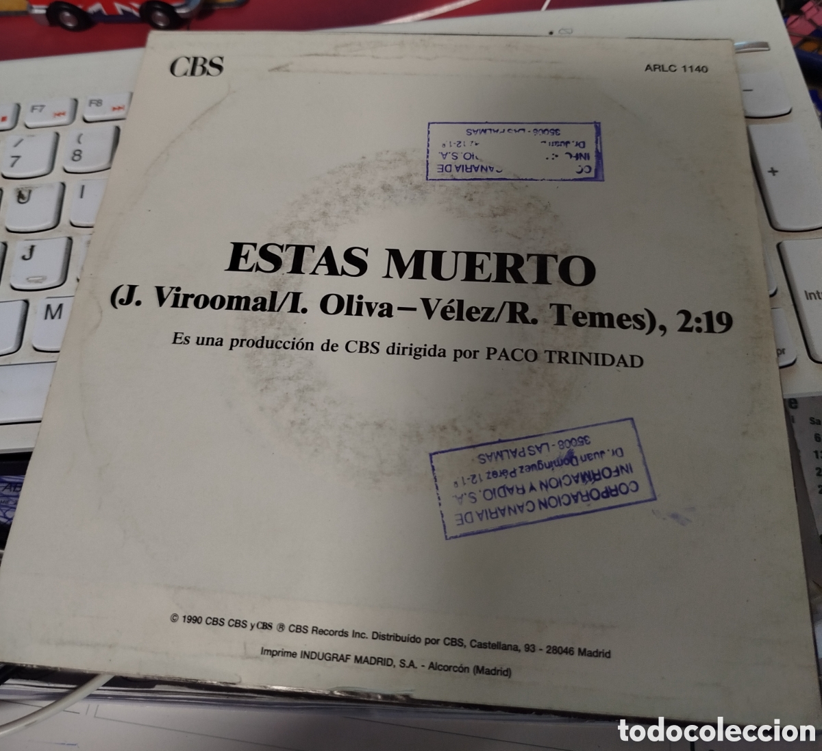 Discos de vinilo: Los moluscos - est&aacute;s muerto - Foto 2