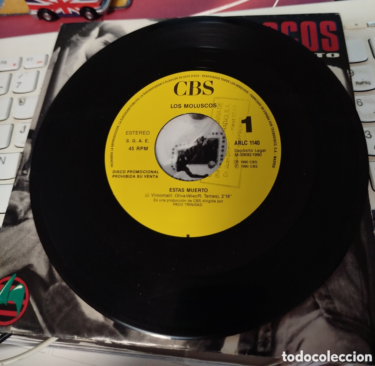 Discos de vinilo: Los moluscos - est&aacute;s muerto - Foto 3
