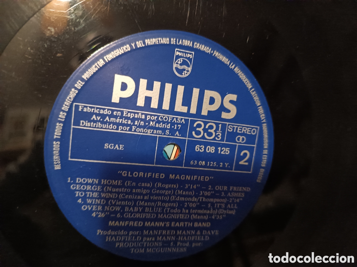 Discos de vinilo: Manfred Manns Glorifield Magnified - Foto 3