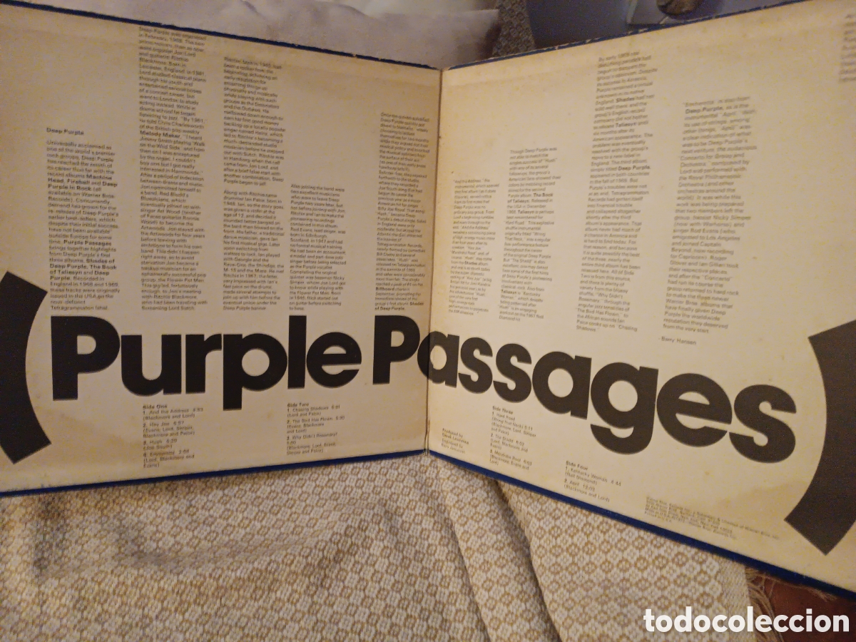 Discos de vinilo: Deep Purple Purple Passages - Foto 3