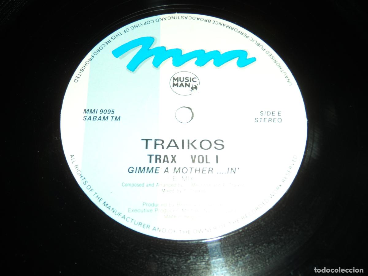 Discos de vinilo: Traikos &ndash; Trax Vol. 1 (BELGIUM 1992) - Foto 3