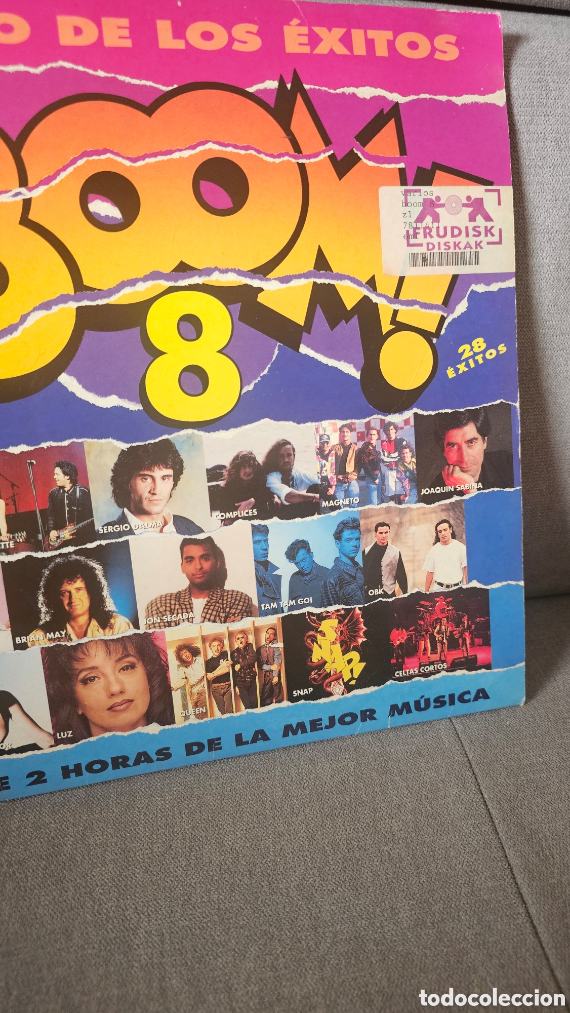 Discos de vinilo: Doble Vinilo Boom 8 1992 - Foto 2
