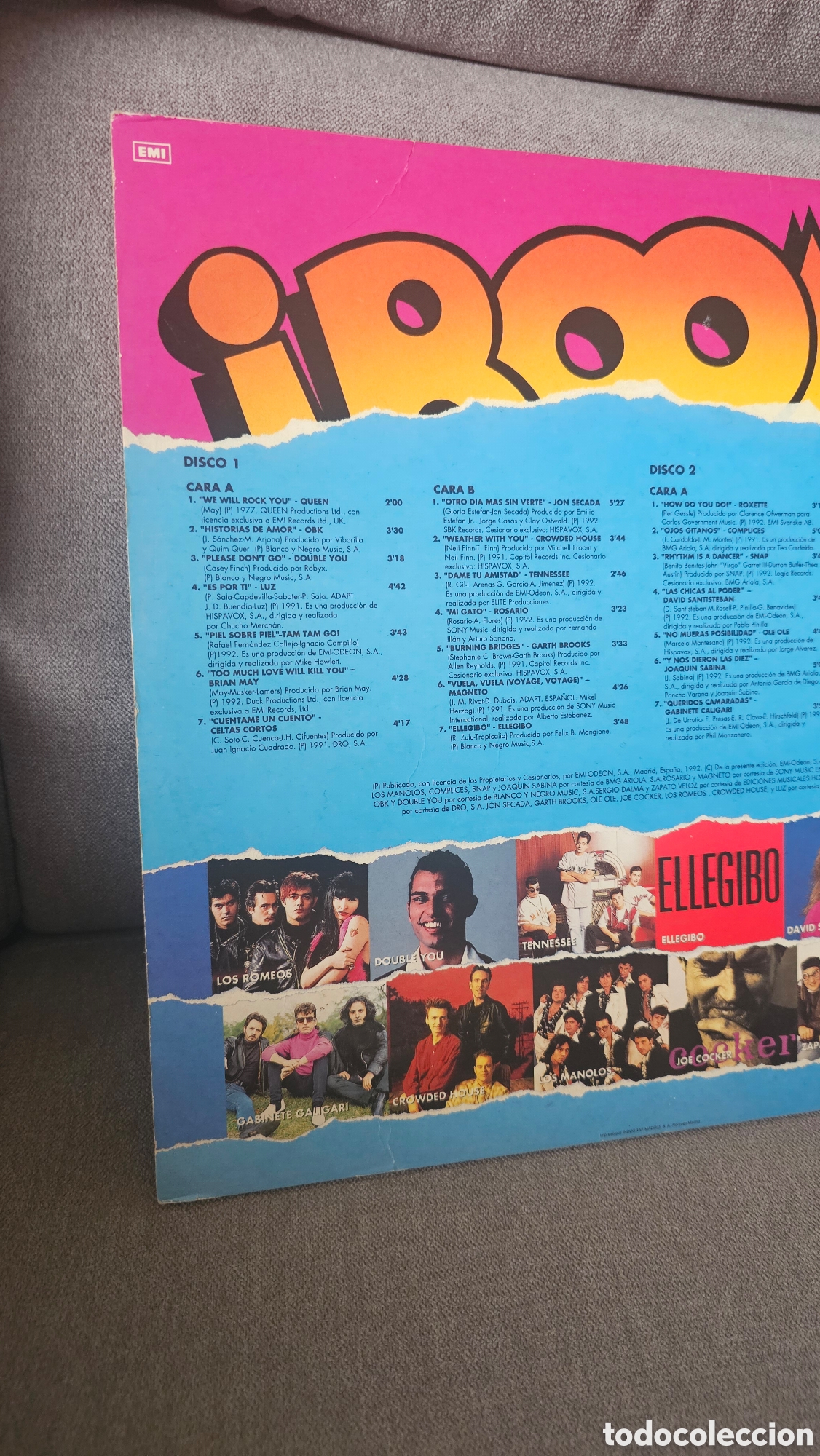 Discos de vinilo: Doble Vinilo Boom 8 1992 - Foto 4