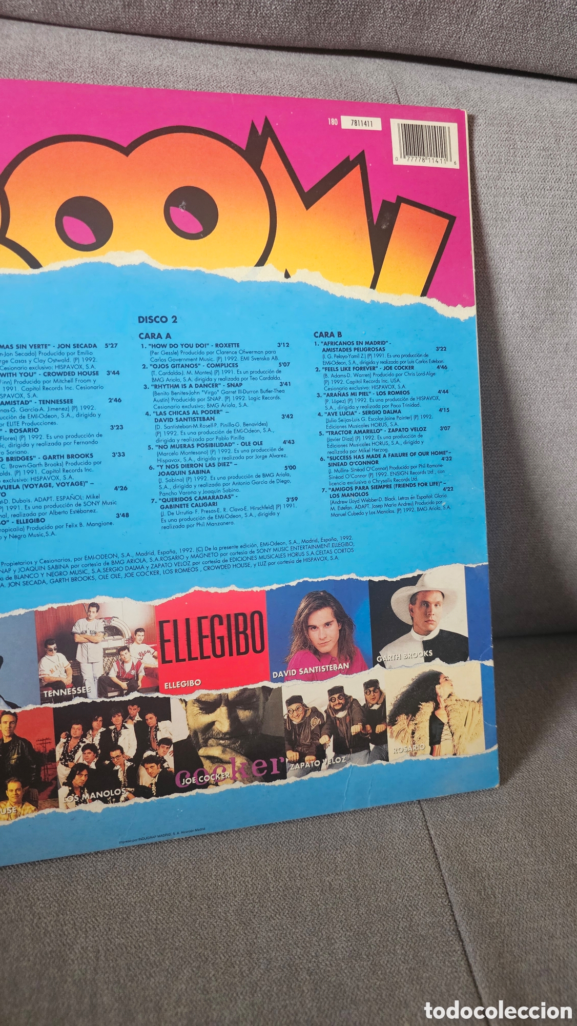Discos de vinilo: Doble Vinilo Boom 8 1992 - Foto 5