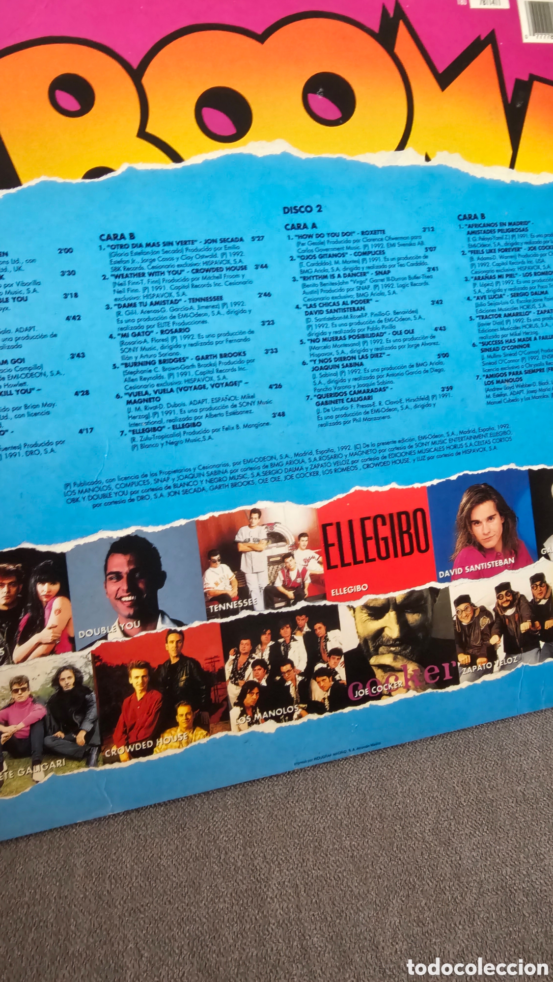 Discos de vinilo: Doble Vinilo Boom 8 1992 - Foto 6