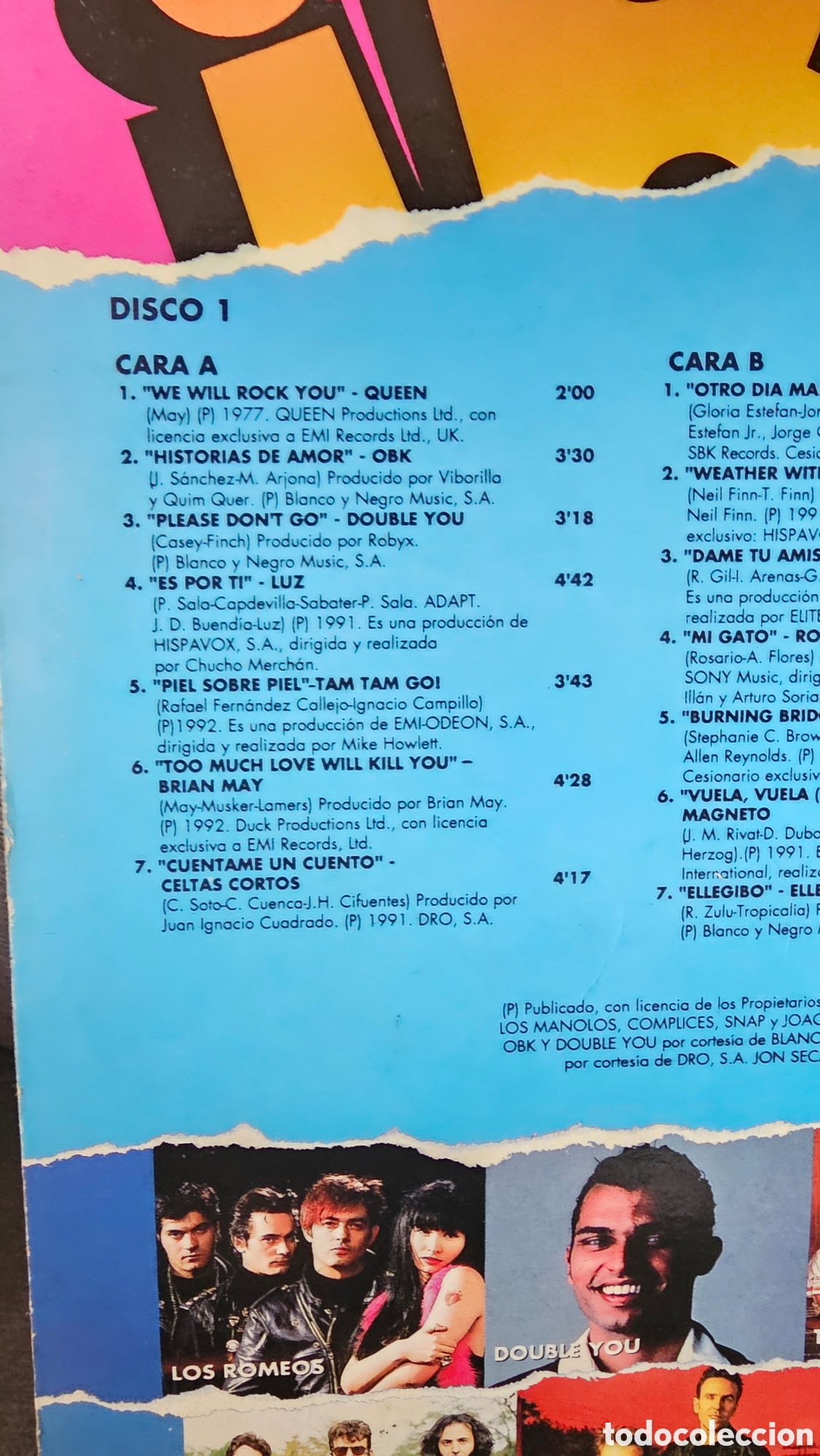 Discos de vinilo: Doble Vinilo Boom 8 1992 - Foto 7