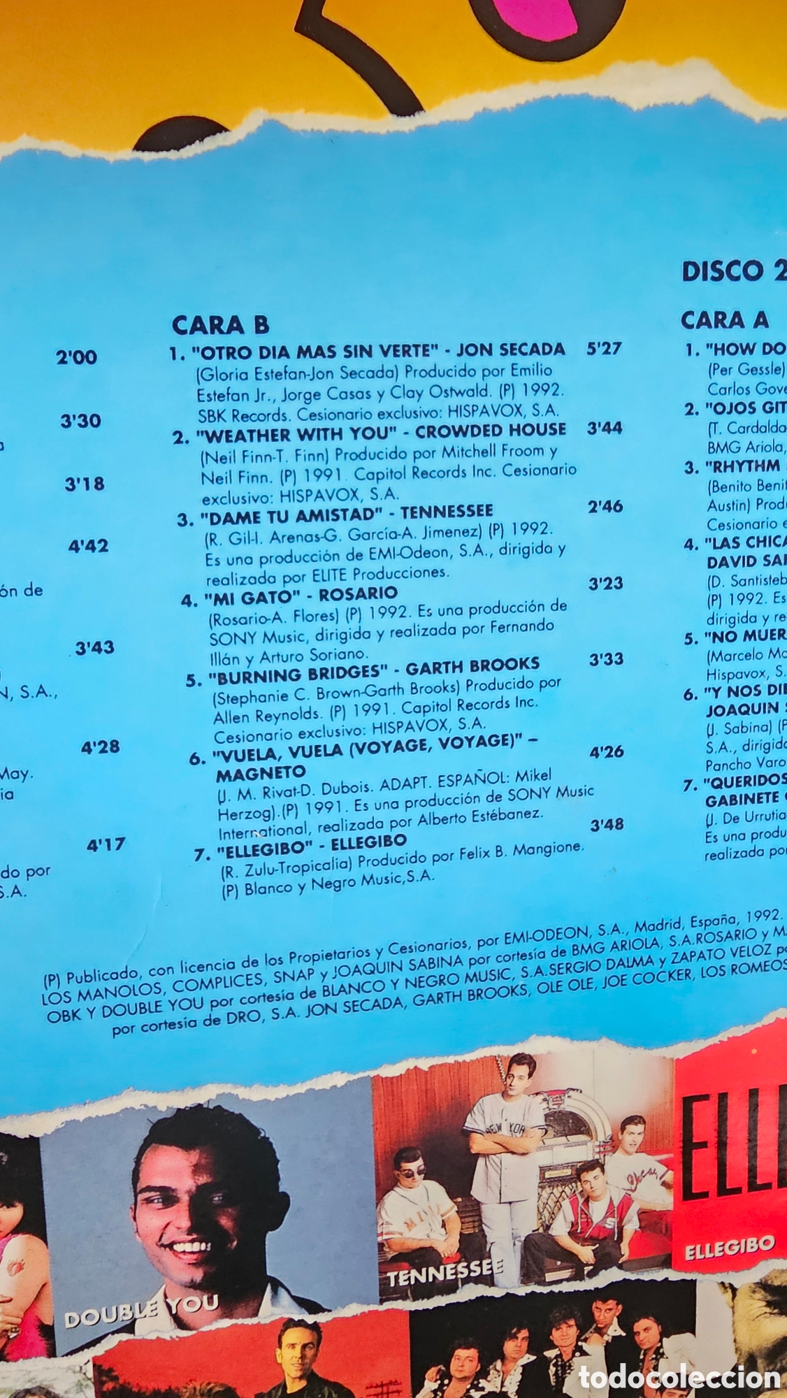 Discos de vinilo: Doble Vinilo Boom 8 1992 - Foto 8