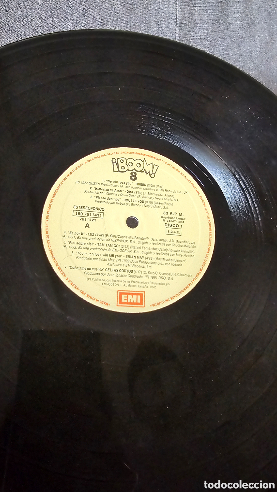 Discos de vinilo: Doble Vinilo Boom 8 1992 - Foto 11