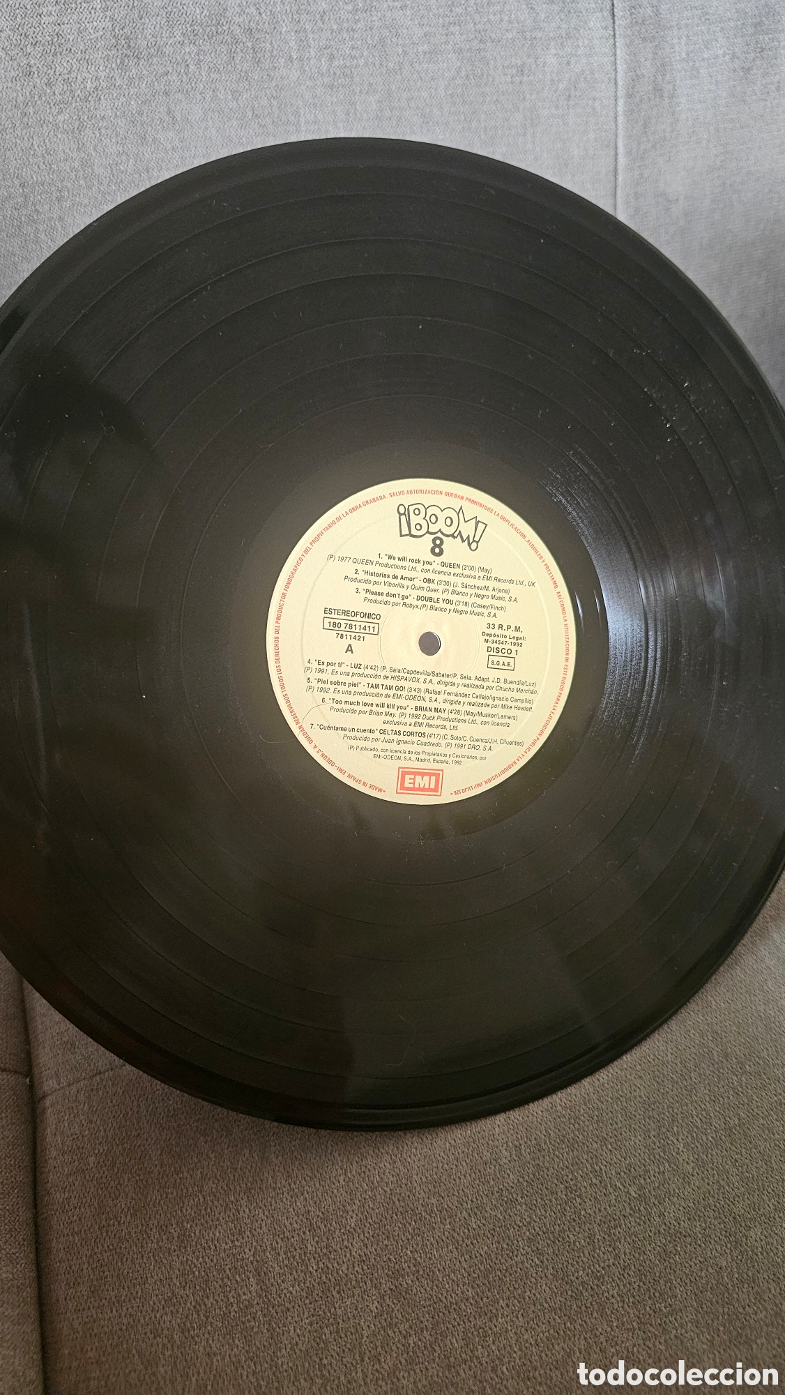 Discos de vinilo: Doble Vinilo Boom 8 1992 - Foto 12