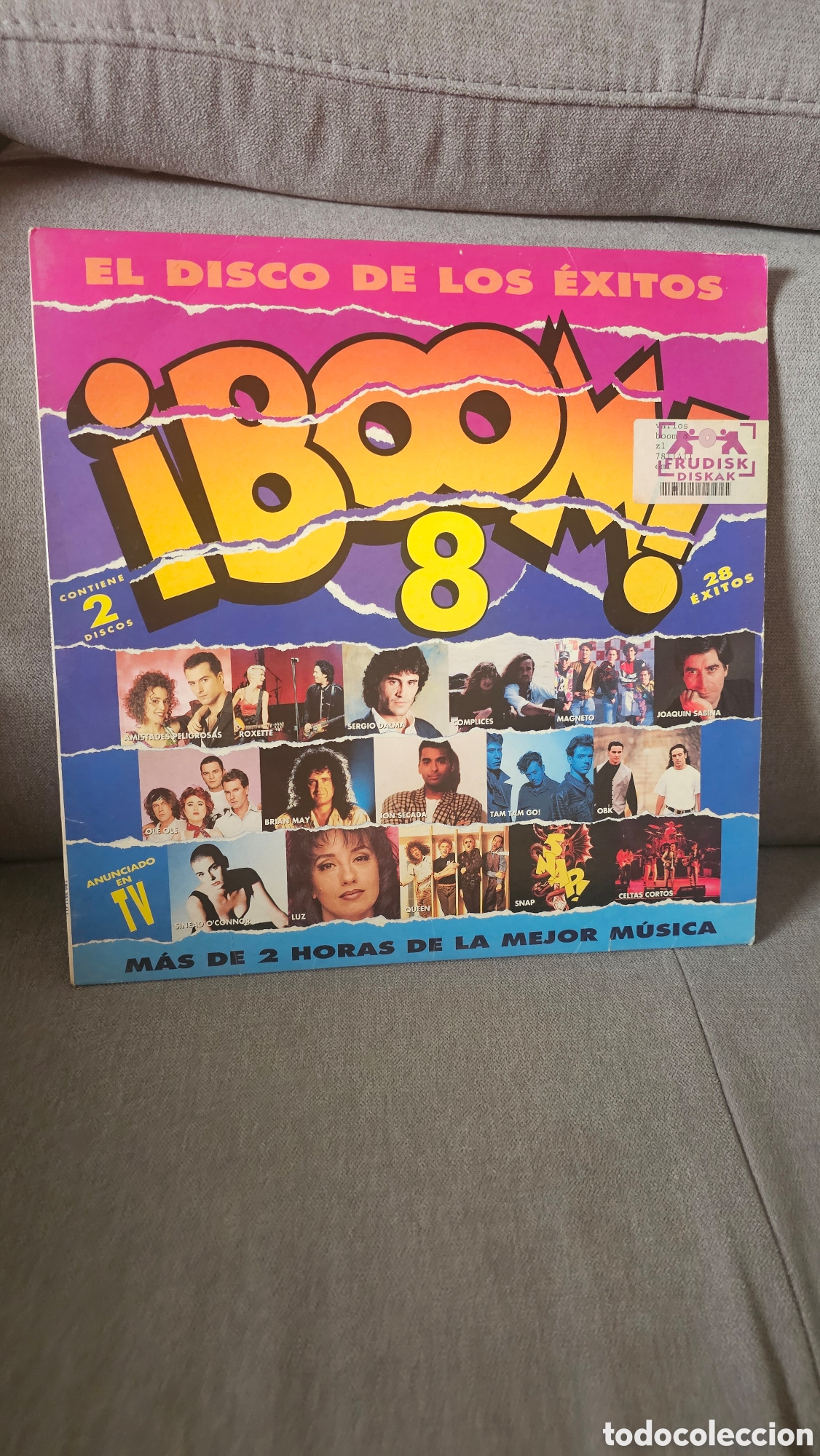 Discos de vinilo: Doble Vinilo Boom 8 1992 - Foto 1