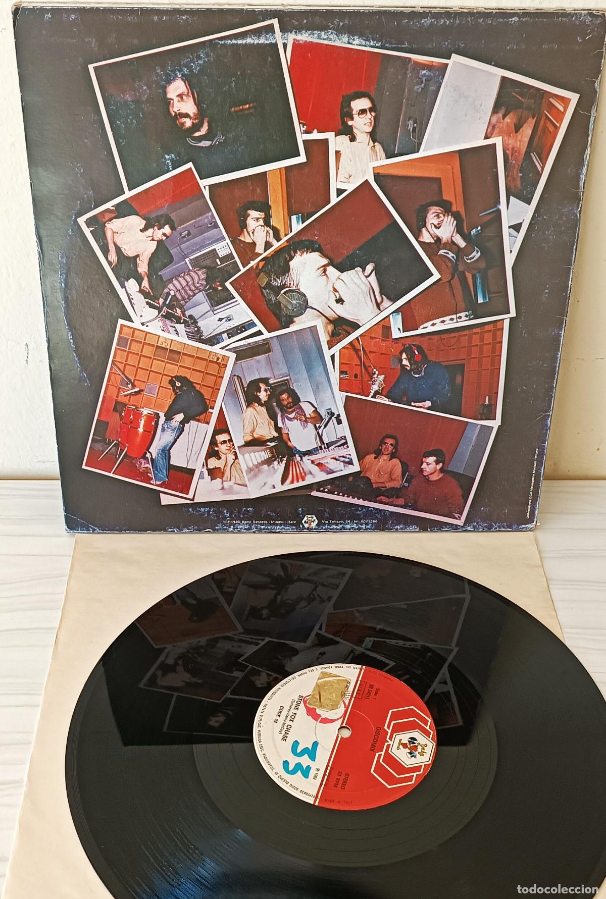 Discos de vinilo: CODE 02 - STONE FOX CHASE MAXI BABY EDIC. ITALIANA - 1992 - Foto 2