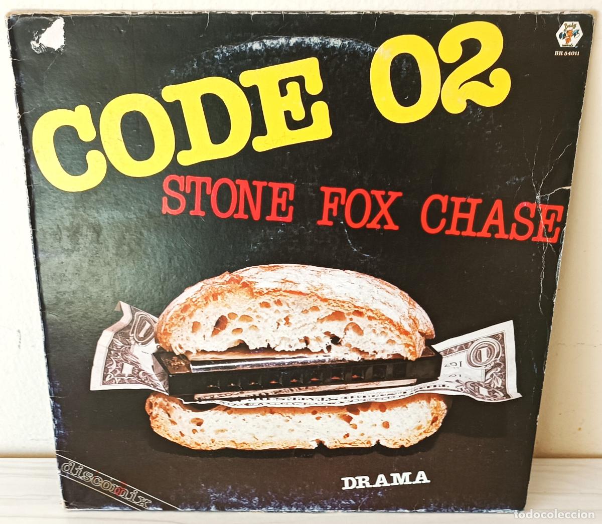 Discos de vinilo: CODE 02 - STONE FOX CHASE MAXI BABY EDIC. ITALIANA - 1992 - Foto 1