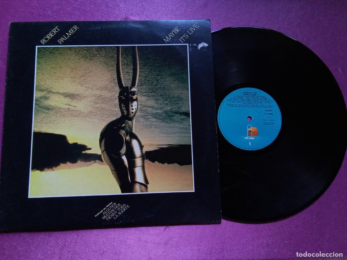 Discos de vinilo: ROBERT PALMER MAYBE ITS LIVE LP MAC 3 - Foto 1