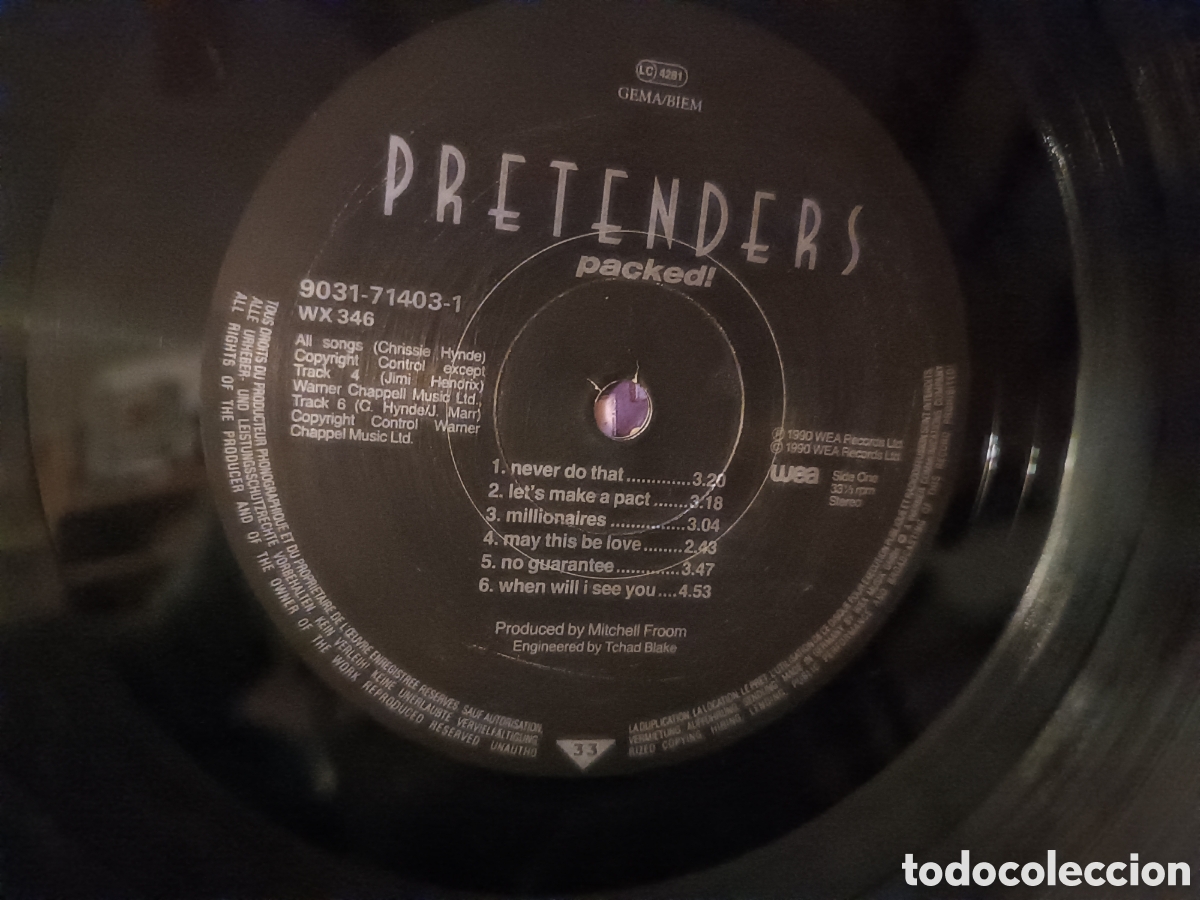 Discos de vinilo: Pretenders Packed...... - Foto 3