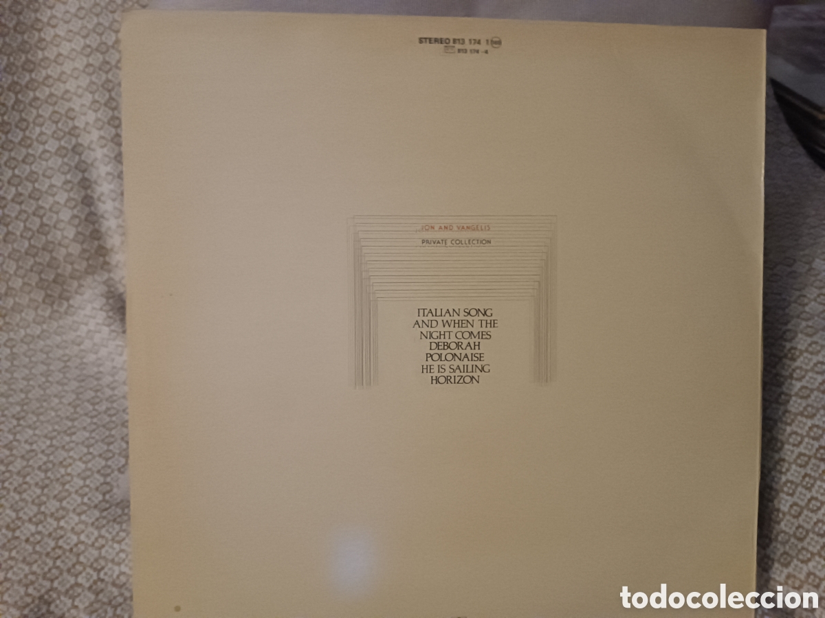 Discos de vinilo: Jon And Vangelis Private Collection - Foto 2
