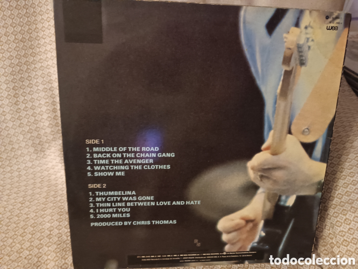 Discos de vinilo: The Pretenderse Learning To Crawl - Foto 2
