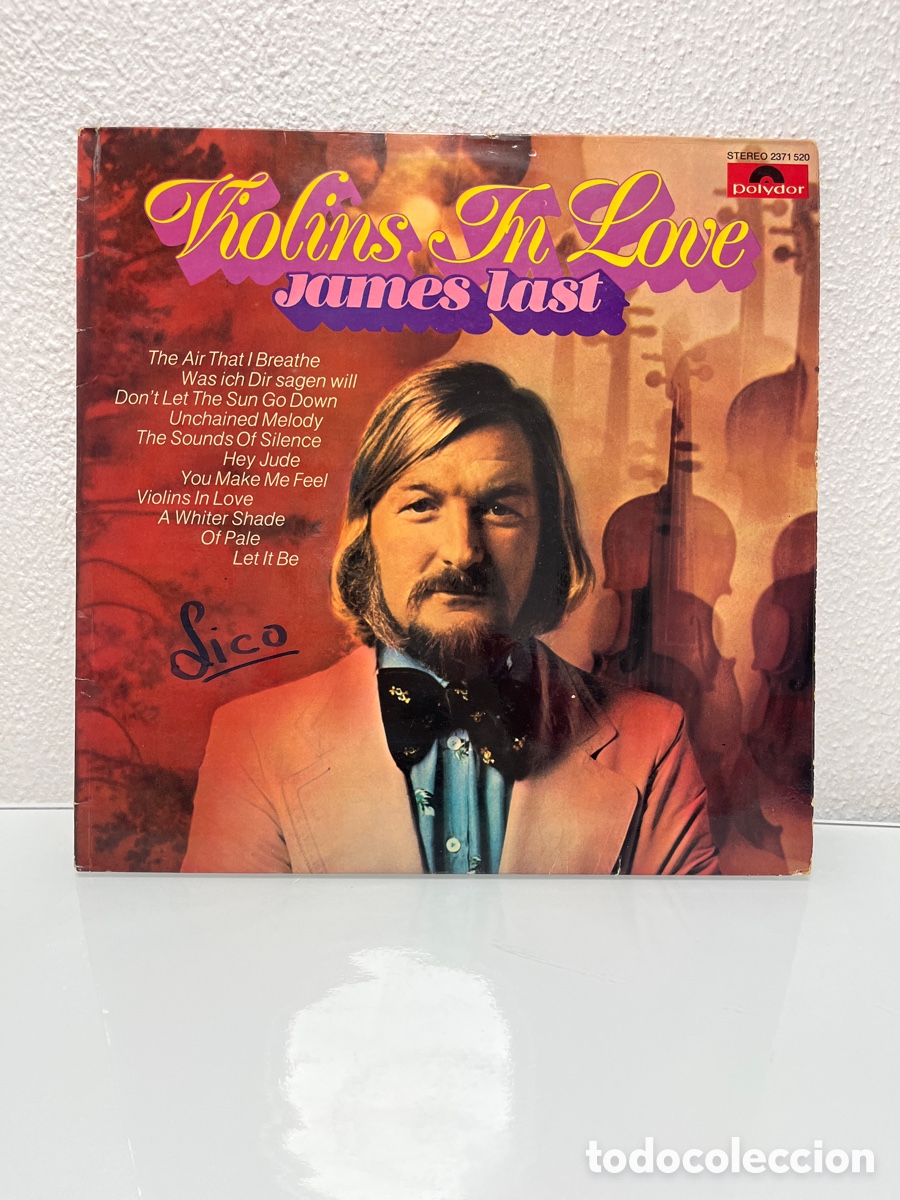 Discos de vinilo: Violines in Love James Last - Foto 1