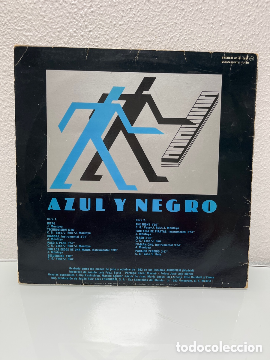 Discos de vinilo: Azul y negro La noche - Foto 2