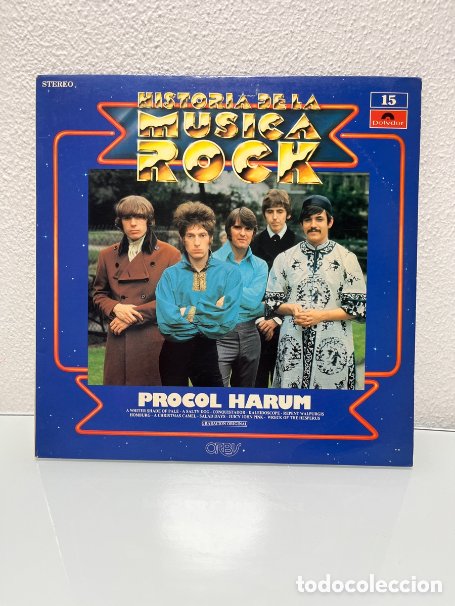Discos de vinilo: Protocolo Harum Historia de la m&uacute;sica Rock - Foto 1