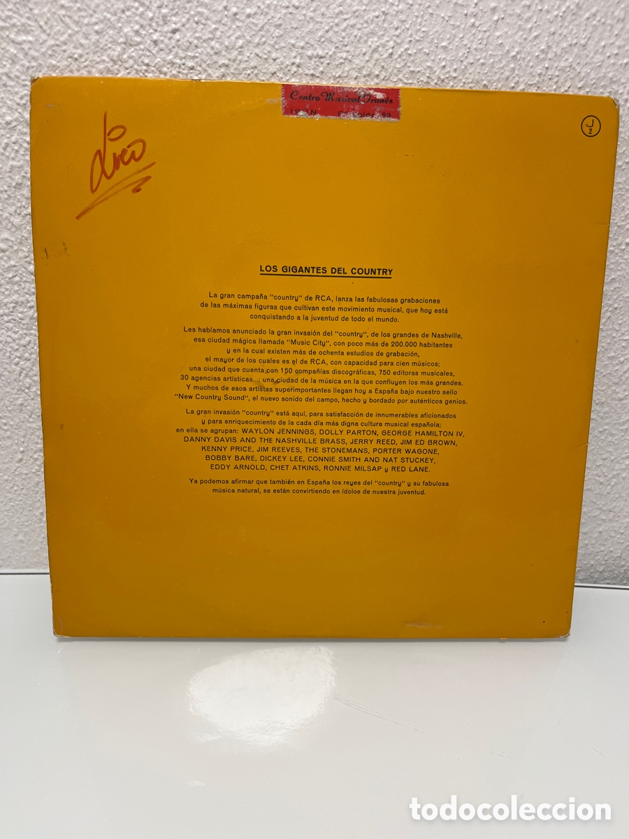 Discos de vinilo: Los gigantes del Country - Foto 2
