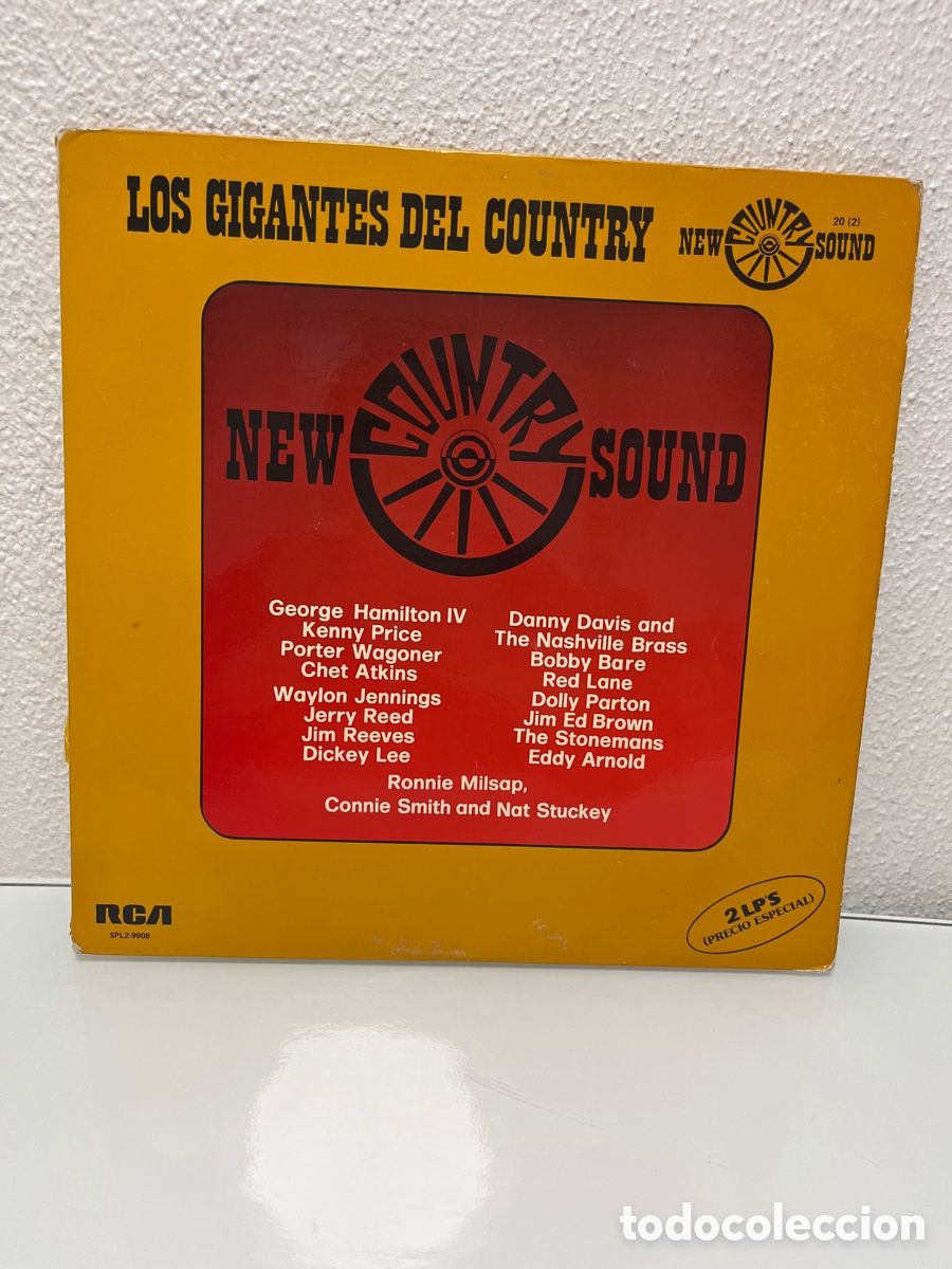 Discos de vinilo: Los gigantes del Country - Foto 1