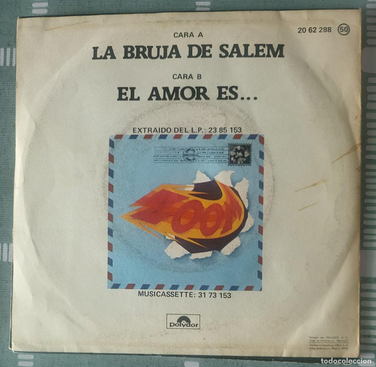 Discos de vinilo: Zoom single editado en Espa&ntilde;a sello Polydor a&ntilde;o 1978... - Foto 2