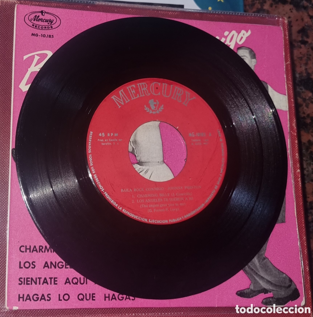 Discos de vinilo: Johnny Preston ep spain - Foto 3