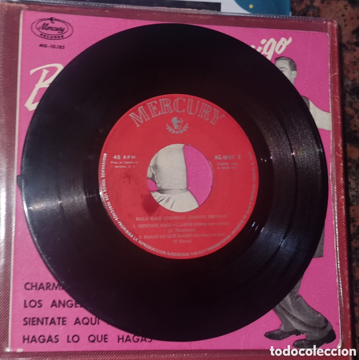 Discos de vinilo: Johnny Preston ep spain - Foto 4