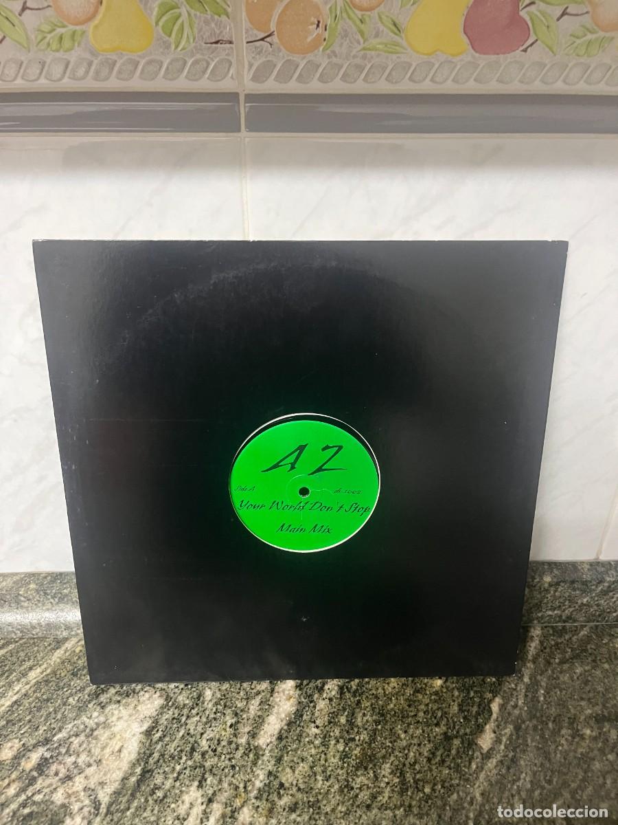 Discos de vinilo: AZ Your World Dont Stop - Foto 1