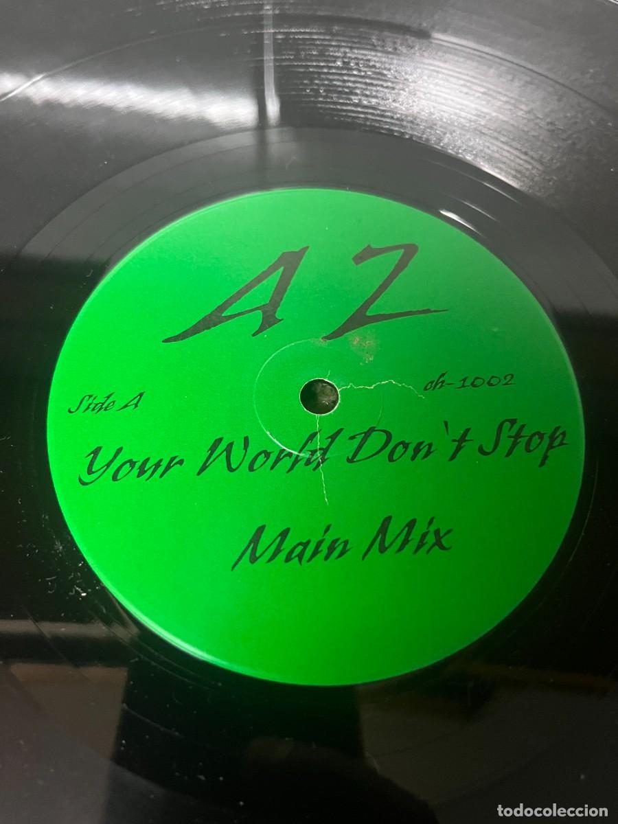 Discos de vinilo: AZ Your World Dont Stop - Foto 3