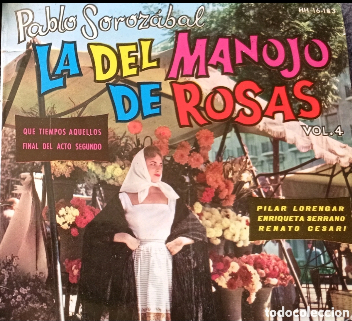 Discos de vinilo: Pablo Solozabal: La Del Manojo De Rosas - Foto 1