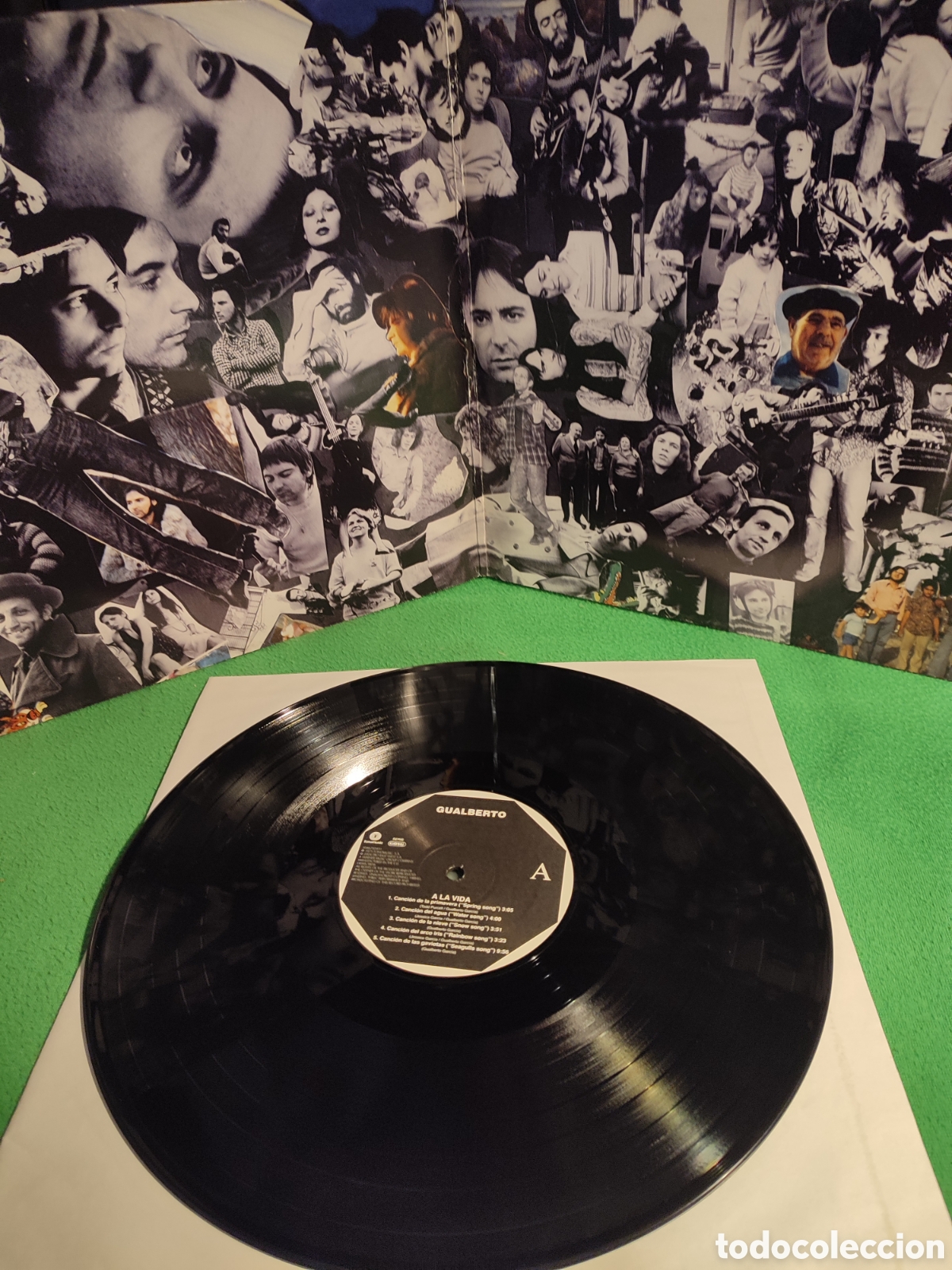 Discos de vinilo: Gualberto - A la vida y al dolor - Foto 2