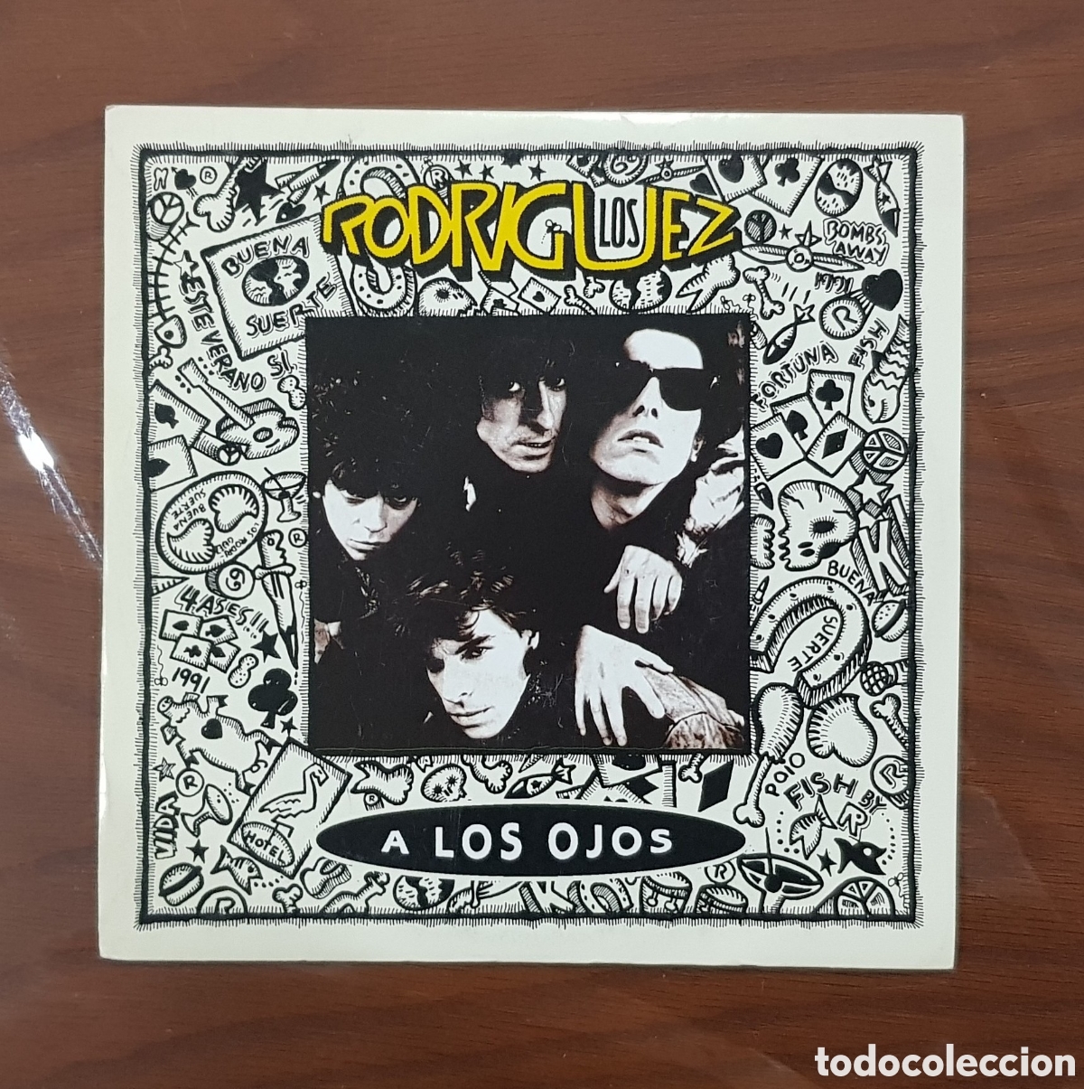 Discos de vinilo: VINILO 7&rdquo; SINGLE LOS RODR&Iacute;GUEZ A LOS OJOS - Foto 1