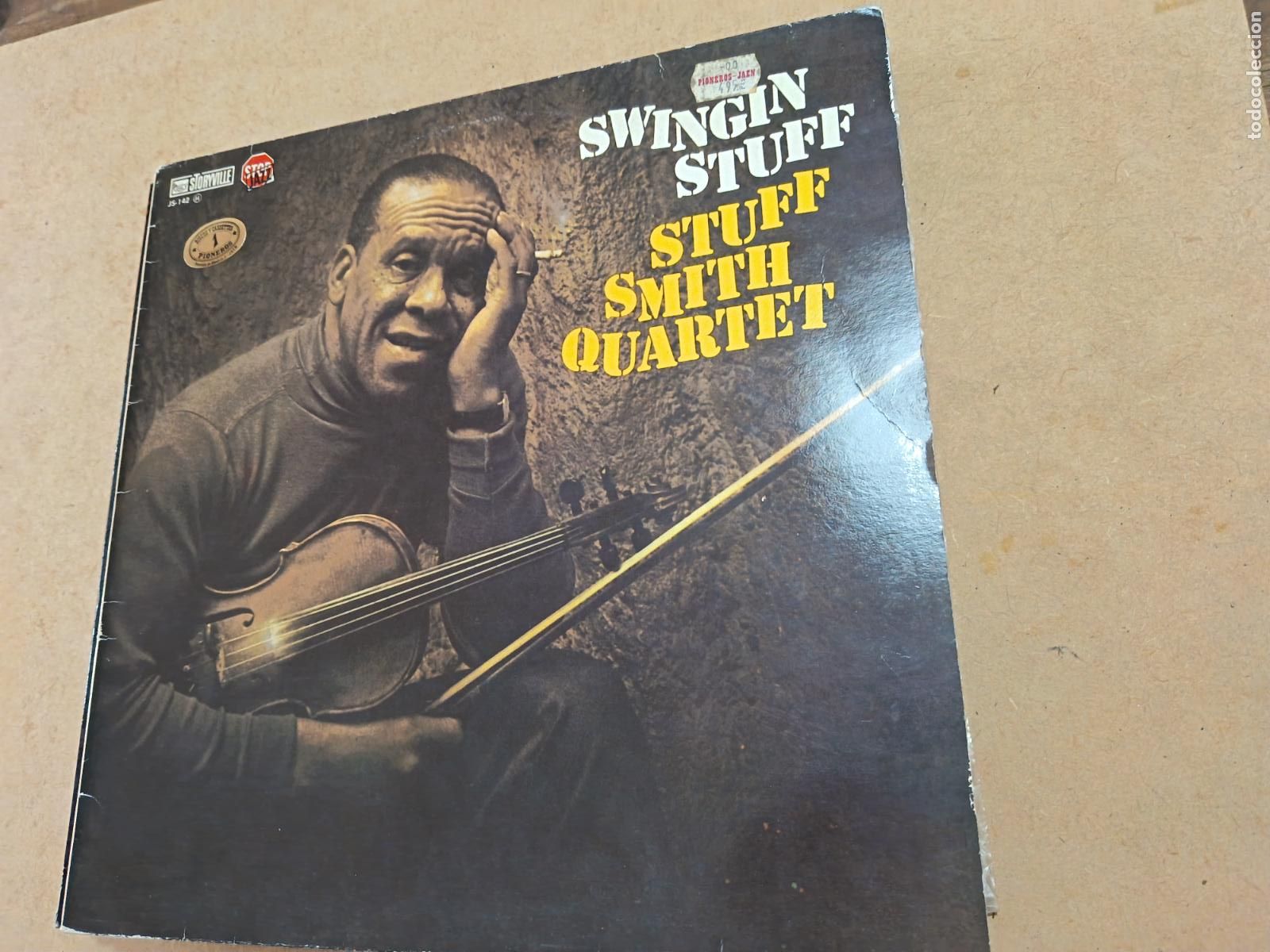 Discos de vinilo: SWINGIN STUFF. STUFF SMITH QUARTET. - Foto 1