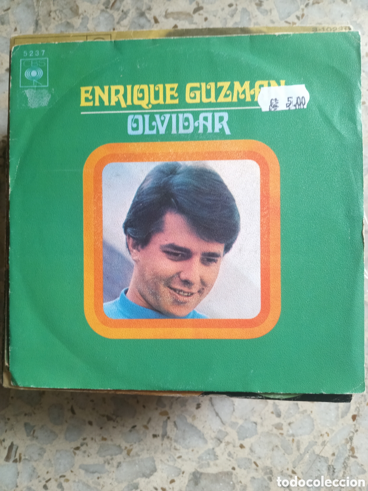 Discos de vinilo: SGL ENRIQUE GUZMAN OLVIDAR 1970 - Foto 1