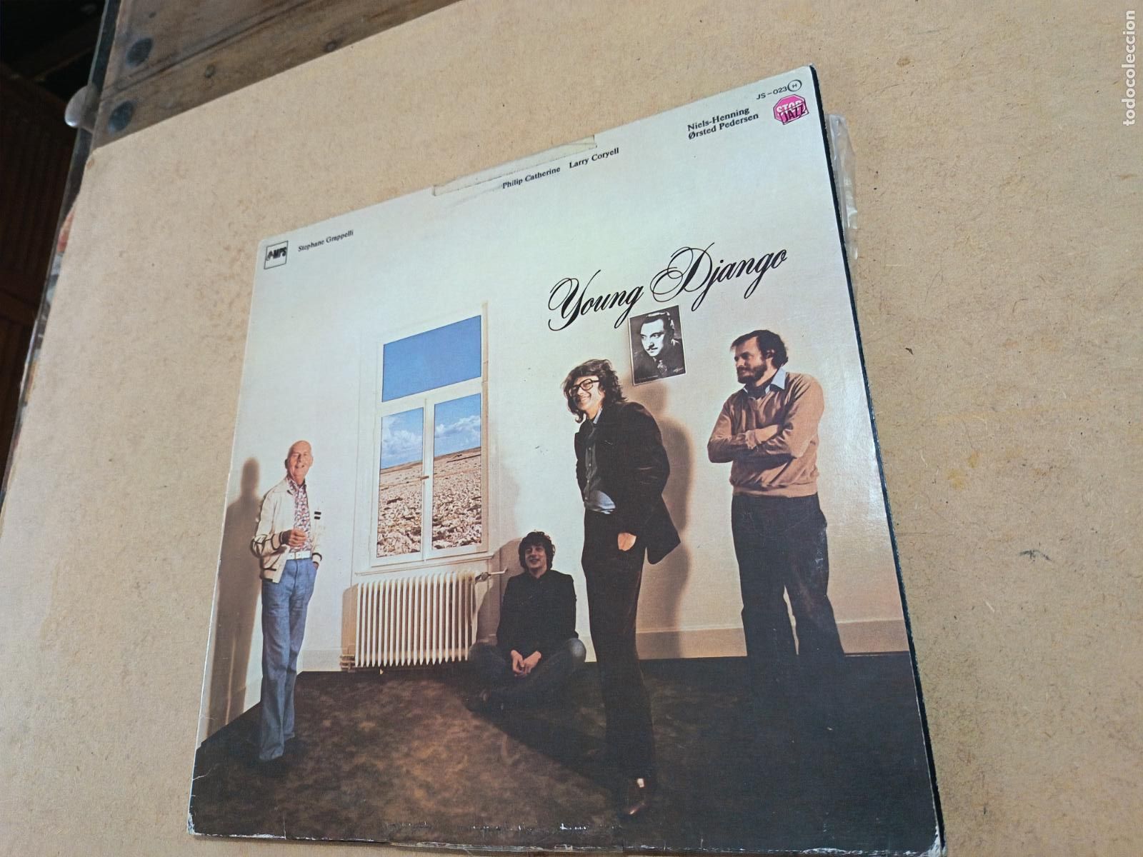 Discos de vinilo: YOUNG DJANGO. PHILIP CATHERINE - LARRY CORYELL - Foto 1