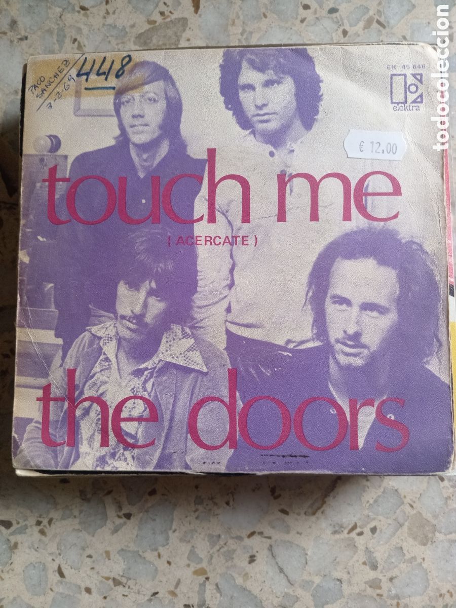 Discos de vinilo: SGL THE DOORS TOUCH ME 1969 - Foto 1