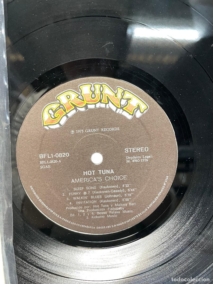 Discos de vinilo: Disco LP Hot Tuna &lrm;&ndash; Americas Choice - Foto 5