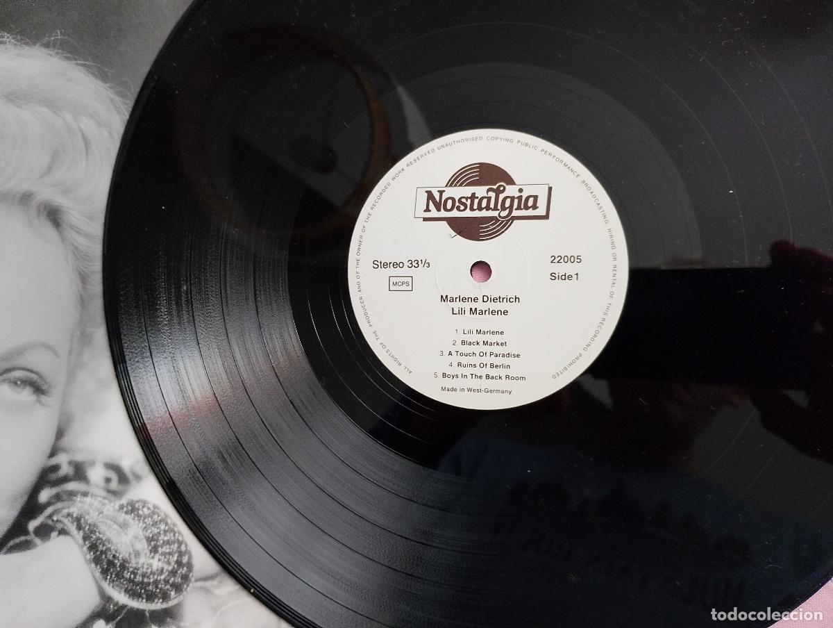 Discos de vinilo: Marlene Dietrich &lrm;&ndash; Lili Marlene 1984 - Foto 4