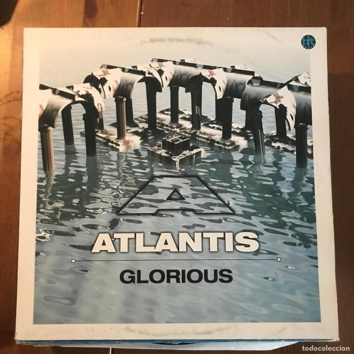 Discos de vinilo: ATLANTIS - GLORIOUS - 12 MAXISINGLE BIT MUSIC 2000 - Foto 1