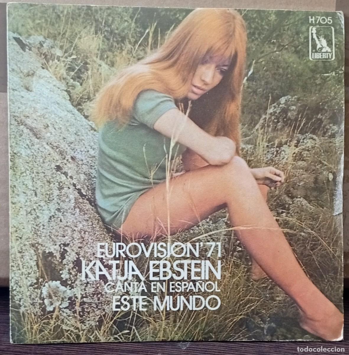Discos de vinilo: LOTE SINGLES EUROVISION 69/70/71 - Foto 2