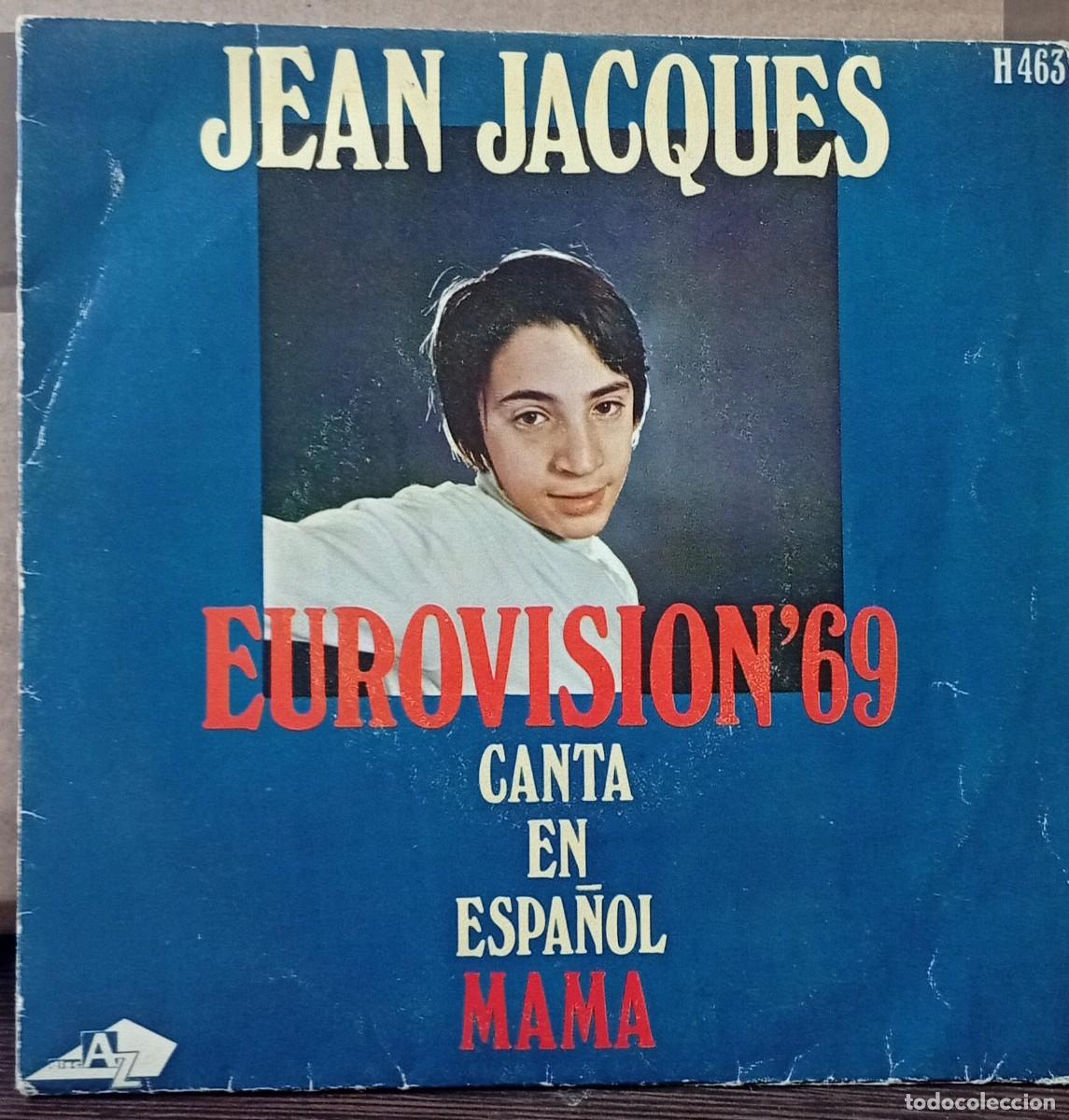 Discos de vinilo: LOTE SINGLES EUROVISION 69/70/71 - Foto 3
