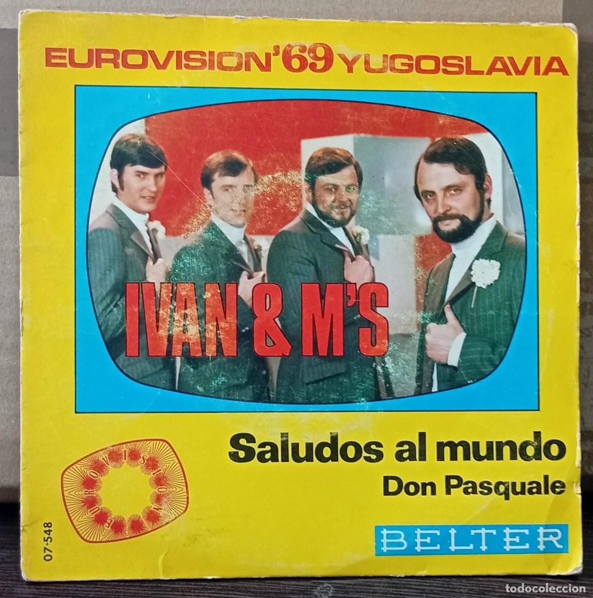 Discos de vinilo: LOTE SINGLES EUROVISION 69/70/71 - Foto 4